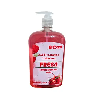 Jabón Líquido Corporal Fresa-Frambuesa