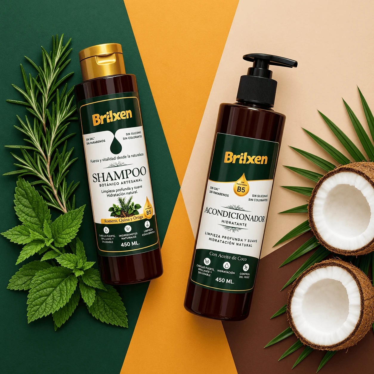 Shampoo y acondicionador